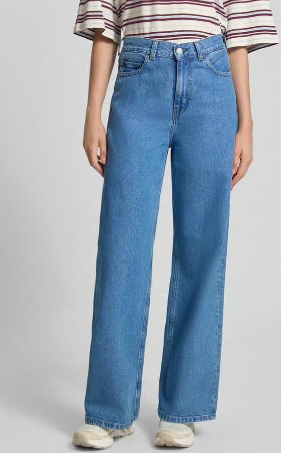Carhartt Work In Progress High waist jeans met wijde pijpen model 'Jane' - Foto 3