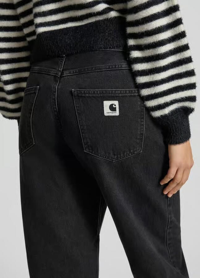Carhartt Work In Progress Jeans met wijde pijpen model 'Brandon'