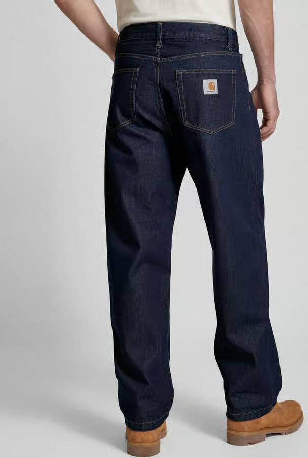 Carhartt Work In Progress Jeans met wijde pijpen model 'LANDON'