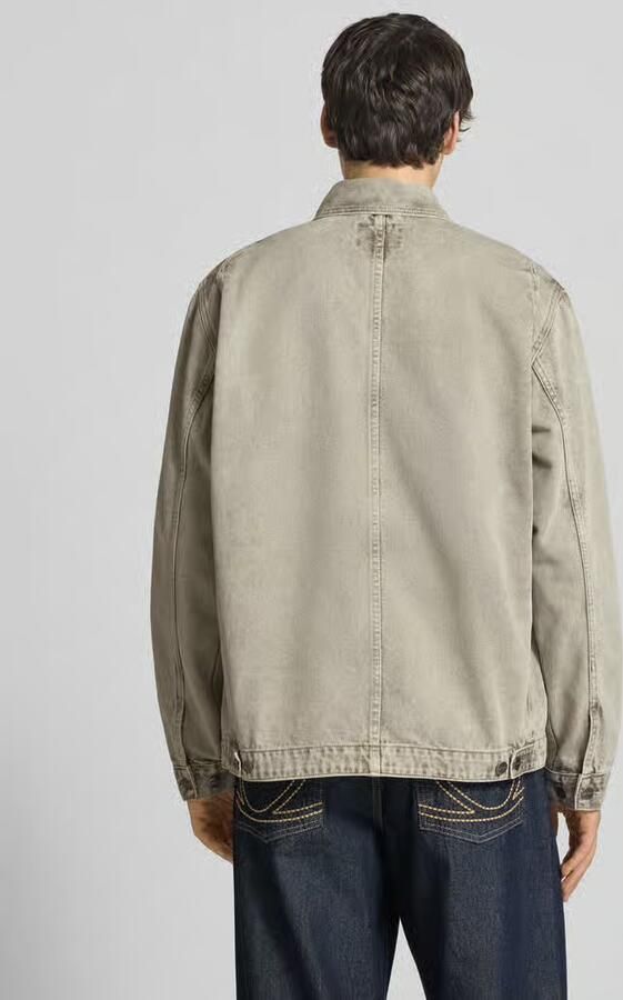 Carhartt Work In Progress jeansjack met knoopsluiting en labeldetail - Foto 2