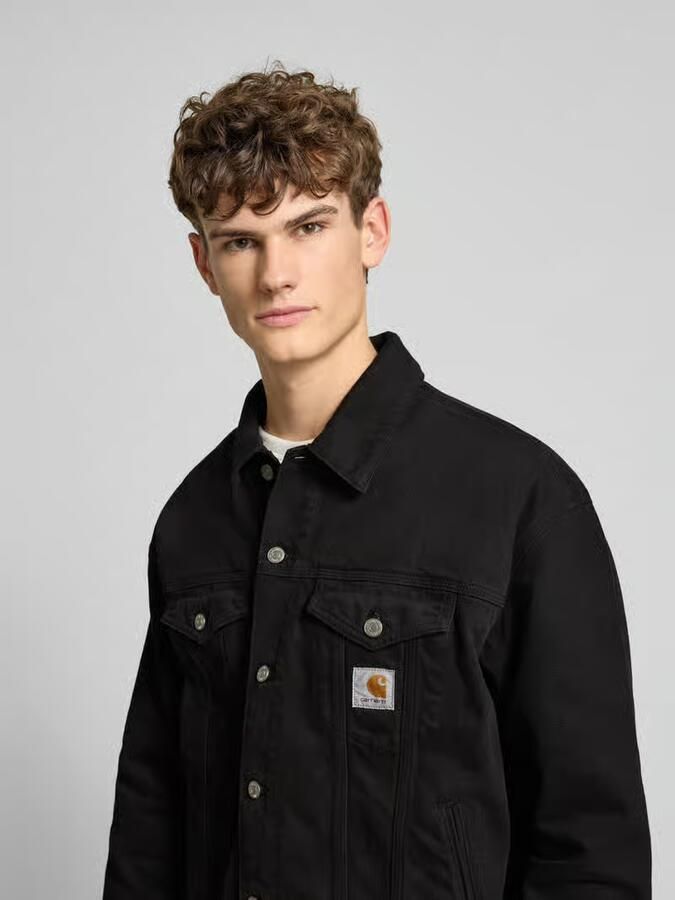 Carhartt Work In Progress Jeansjack met labeldetail model 'EVERSON' - Foto 2
