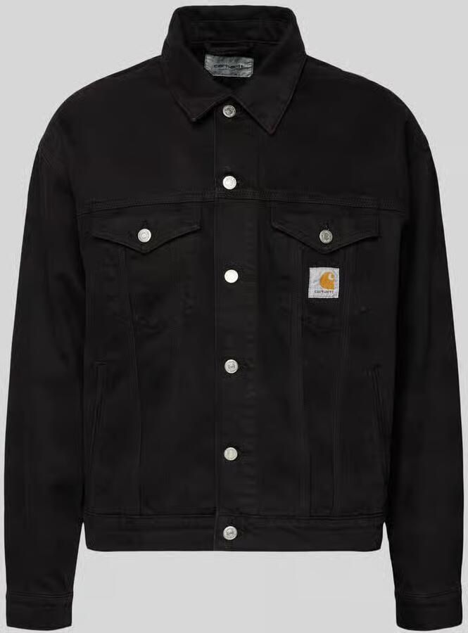 Carhartt Work In Progress Jeansjack met labeldetail model 'EVERSON'