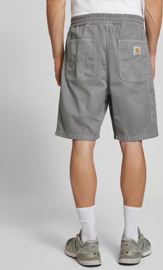 Carhartt Work In Progress Korte broek met elastische band model 'FLINT' - Foto 4