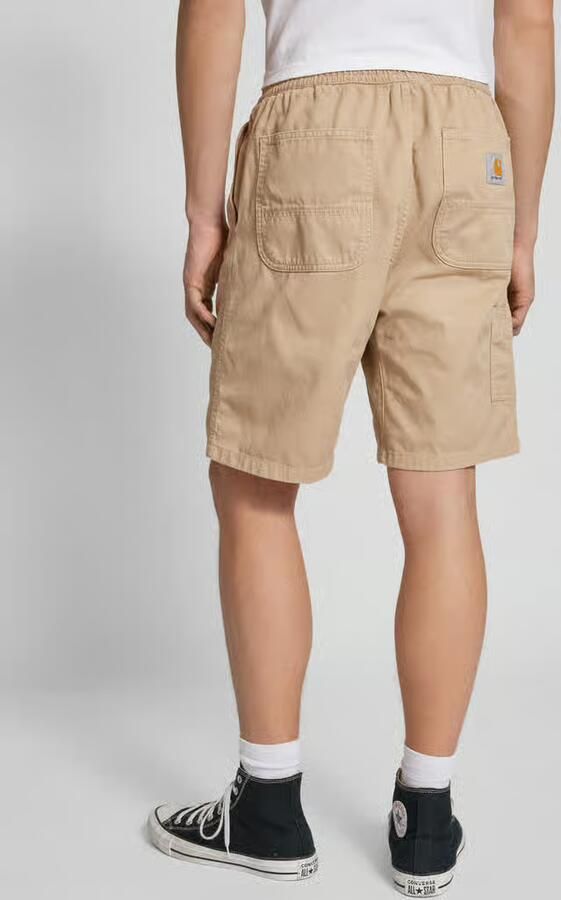 Carhartt Work In Progress Korte broek met elastische band model 'FLINT'