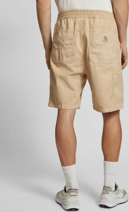 Carhartt Work In Progress Korte broek met elastische band model 'FLINT' - Foto 4