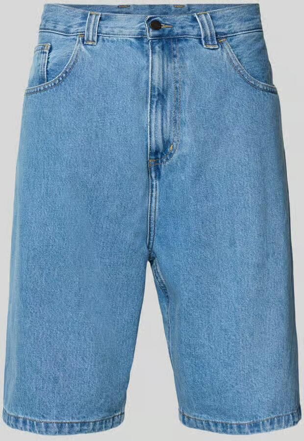 Carhartt Work In Progress Korte jeans met steekzakken model 'BRANDON'