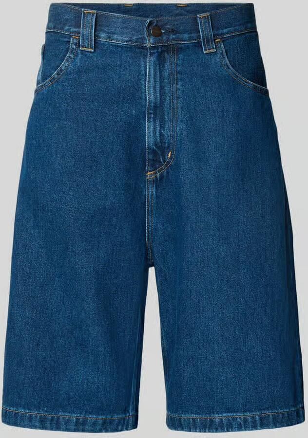 Carhartt Work In Progress Korte jeans met steekzakken model 'Brandon'