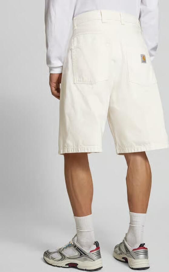 Carhartt Work In Progress Korte jeans met steekzakken model 'BRANDON'