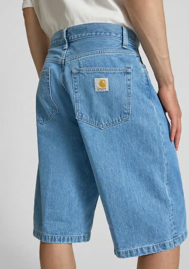 Carhartt Work In Progress korte jeans met steekzakken model 'Langdon'