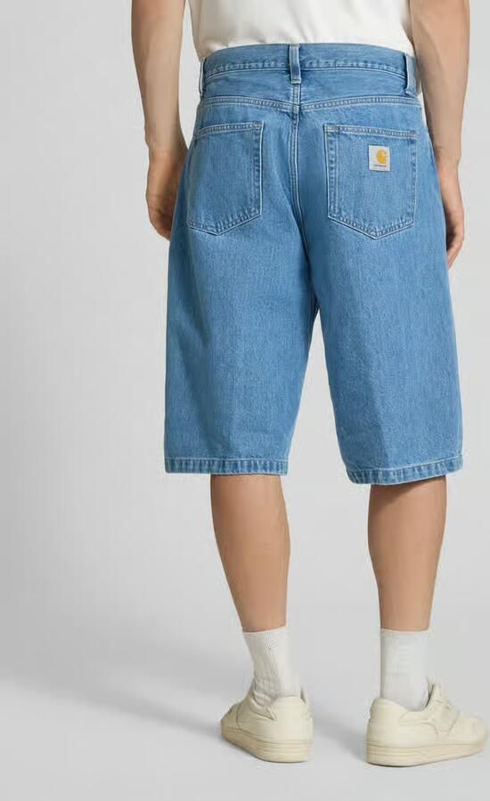 Carhartt Work In Progress korte jeans met steekzakken model 'Langdon' - Foto 4