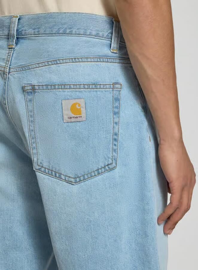 Carhartt Work In Progress Korte jeans met steekzakken model 'Robertson'