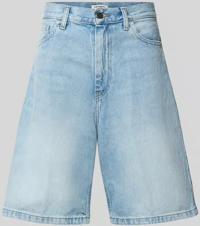Carhartt Work In Progress Loose fit korte jeans in 5-pocketmodel model 'Brandon'