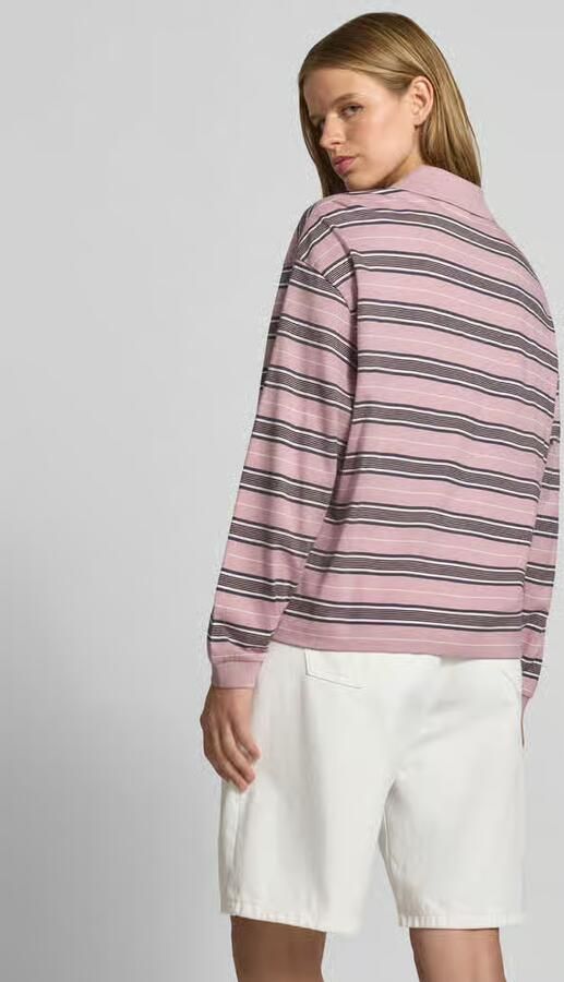 Carhartt Work In Progress oversized poloshirt met labelstitching model 'Bronson' - Foto 3