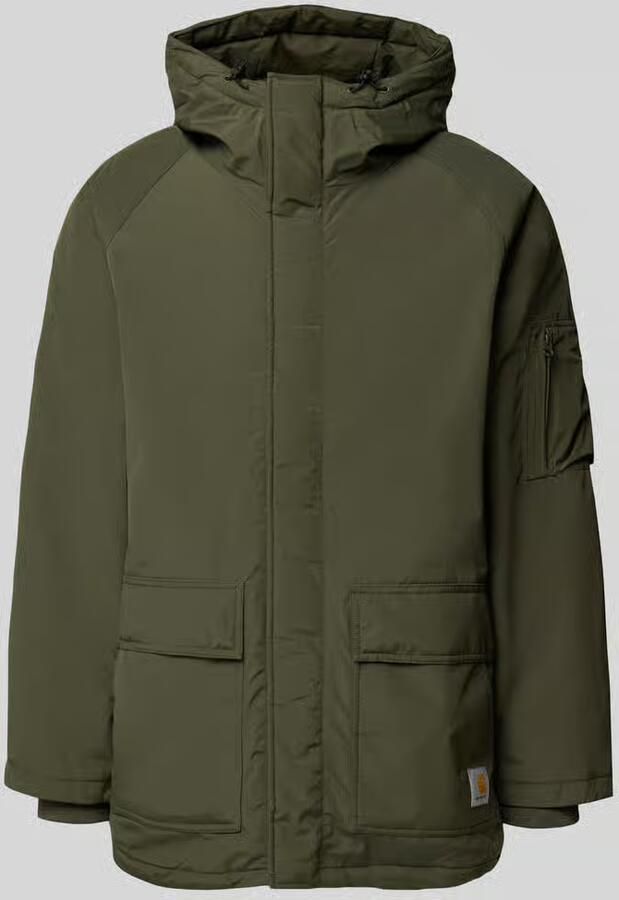 Carhartt Work In Progress parka met klepzak model 'Stanwood'