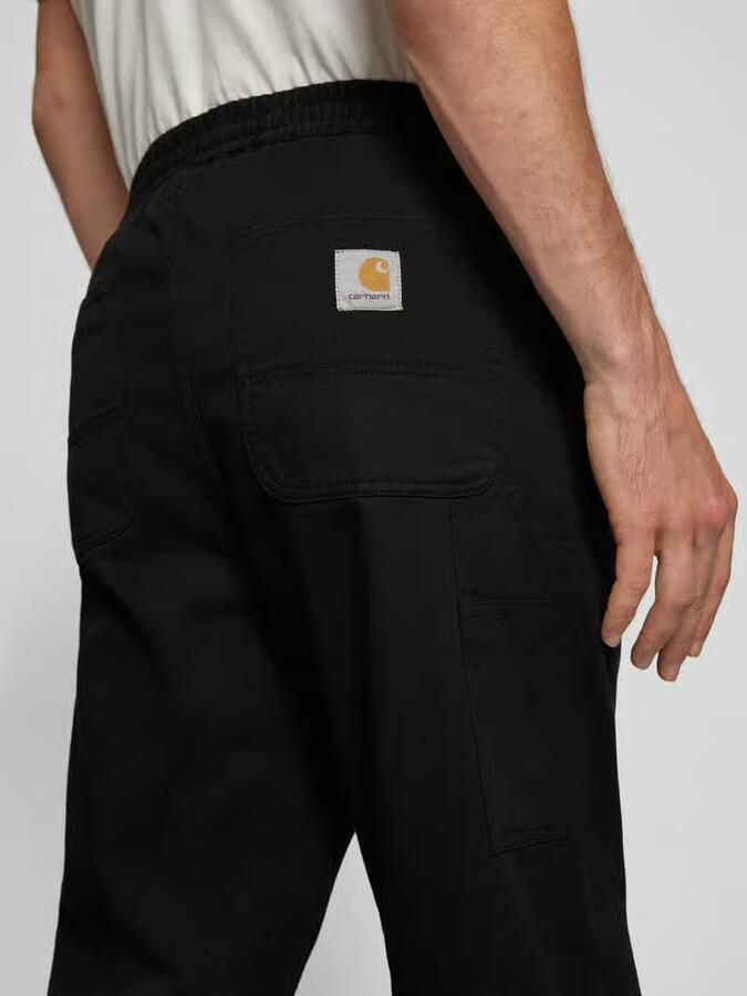Carhartt Work In Progress Broek van biologisch katoen met elastische band model 'FLINT' - Foto 2
