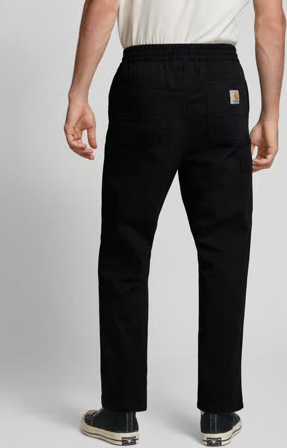 Carhartt Work In Progress Broek van biologisch katoen met elastische band model 'FLINT' - Foto 7