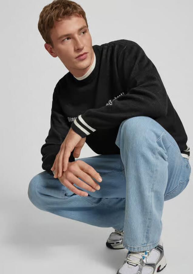Carhartt Work In Progress Regular fit gebreide pullover met wol