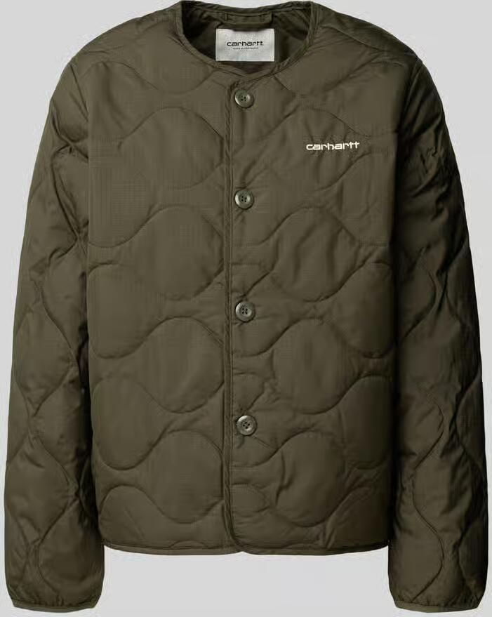 Carhartt Work In Progress Regular fit gewatteerd jack met labelstitching model 'Skye Liner'