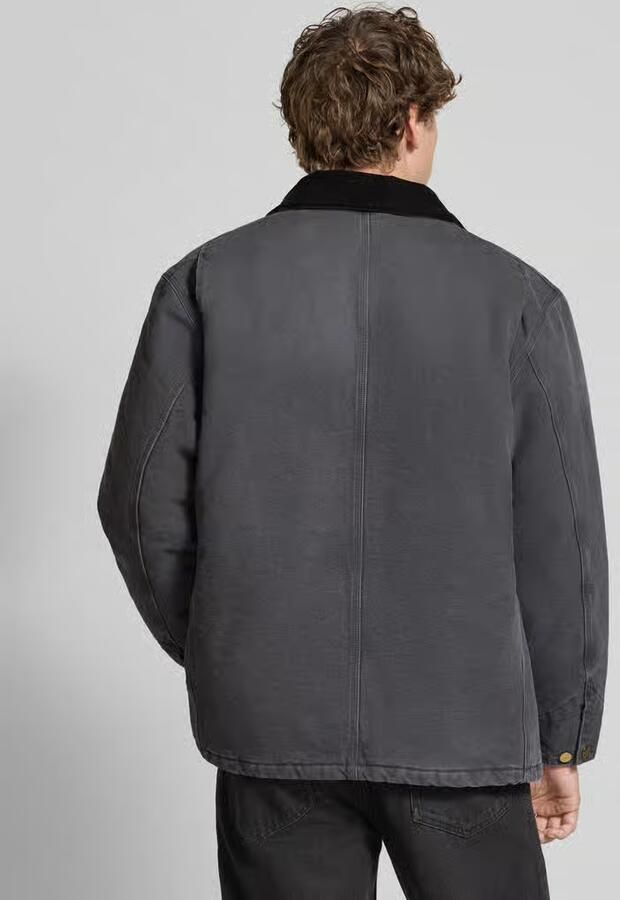 Carhartt Work In Progress Regular fit hemdjack met platte kraag Model 'Chore'