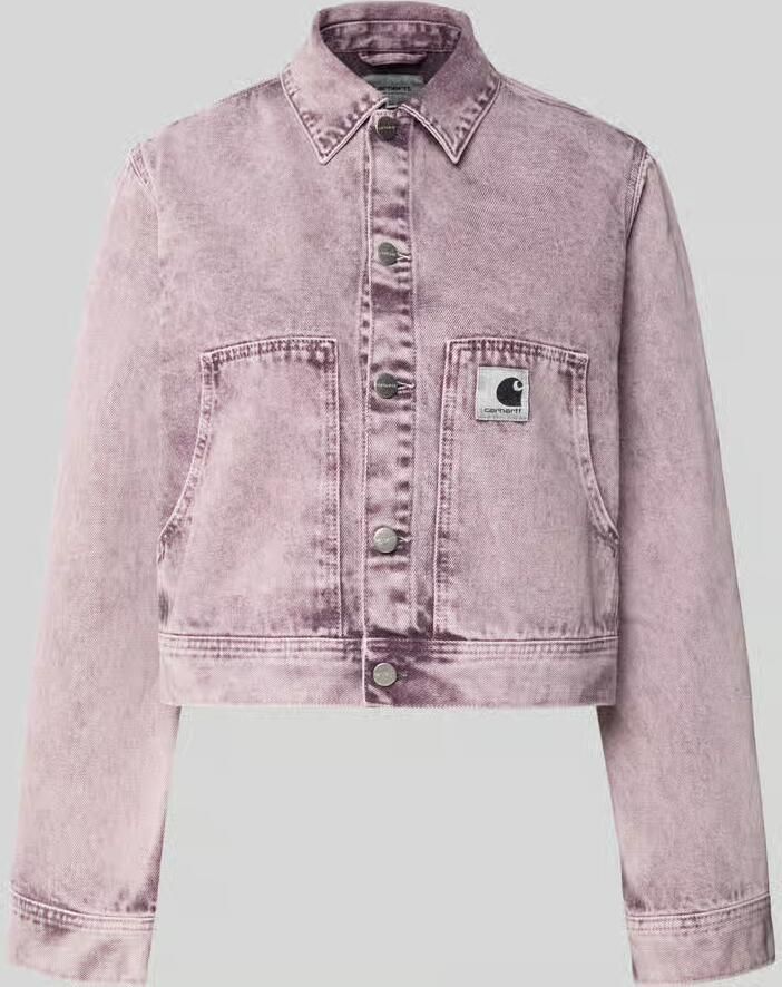 Carhartt Work In Progress regular fit jeansjack met logopatch model 'Arca' - Foto 2