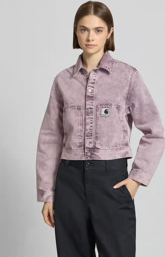 Carhartt Work In Progress regular fit jeansjack met logopatch model 'Arca' - Foto 2