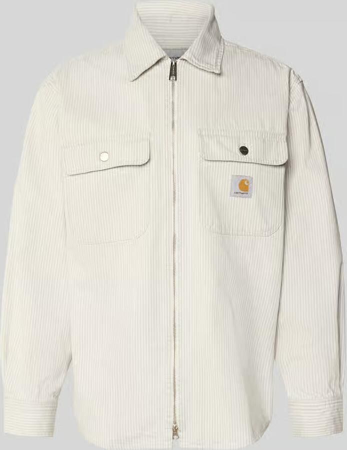 Carhartt Work In Progress regular fit overhemdjack met tweewegritssluiting - Foto 2