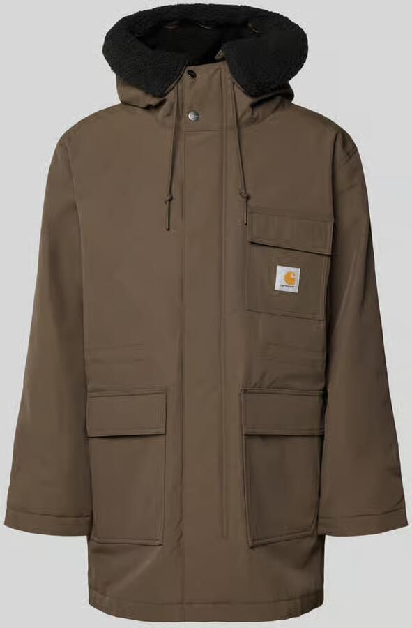 Carhartt Work In Progress Regular fit parka met logopatch model 'Siberia' - Foto 2