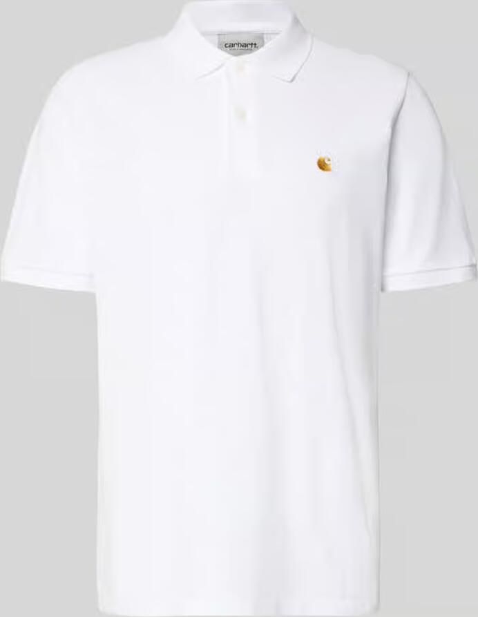 Carhartt Work In Progress regular fit poloshirt met labelstitching - Foto 2