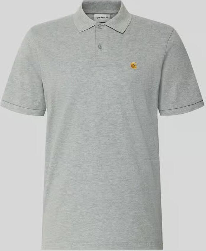 Carhartt Work In Progress regular fit poloshirt met labelstitching - Foto 2