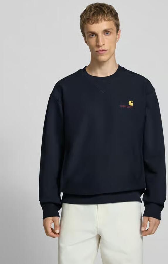 Carhartt Work In Progress regular fit sweatshirt met gestikt logo - Foto 2