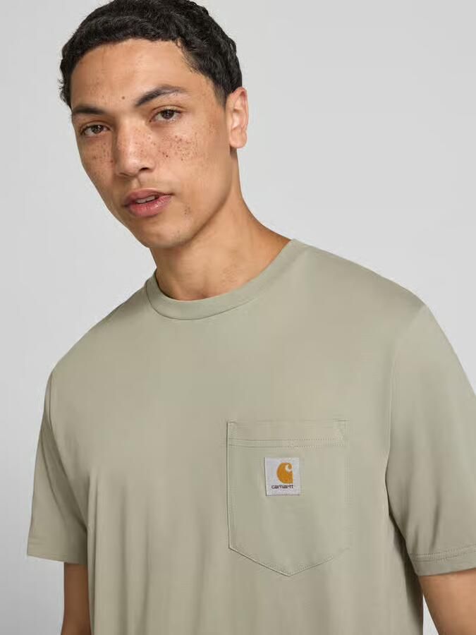 Carhartt Work In Progress regular fit T-shirt met borstzak