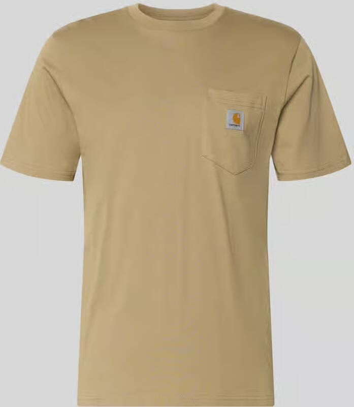 Carhartt Work In Progress Regular Fit T-shirt met logo-patch