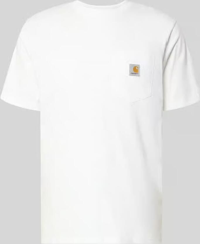 Carhartt WIP Short Sleeve Pocket T-shirt T-shirts Kleding white maat: S beschikbare maaten:S M L - Foto 4