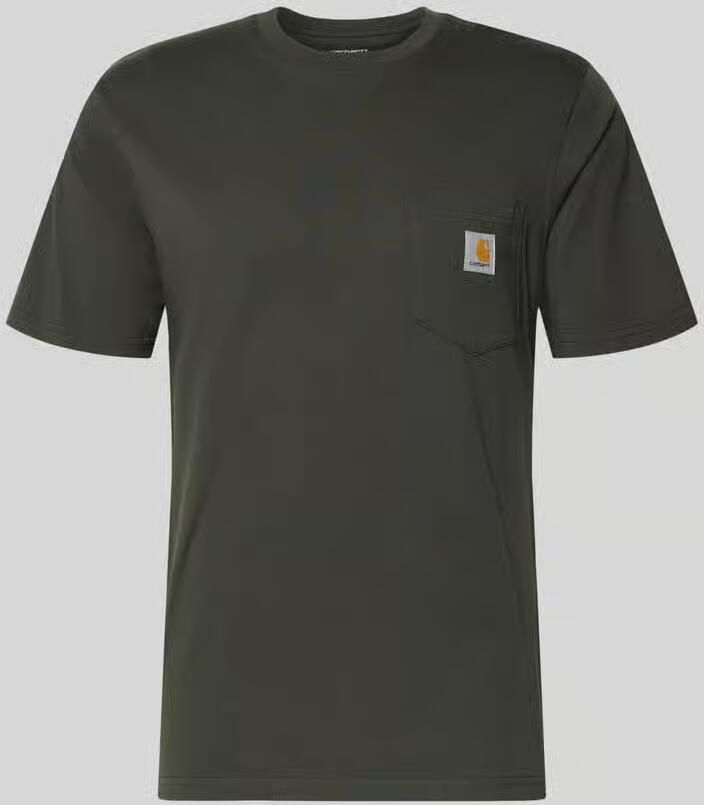 Carhartt Work In Progress Regular Fit T-shirt met logo-patch
