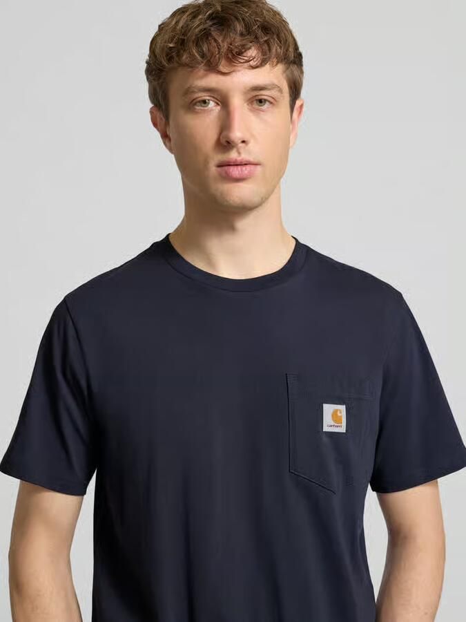 Carhartt Work In Progress Regular Fit T-shirt met logo-patch
