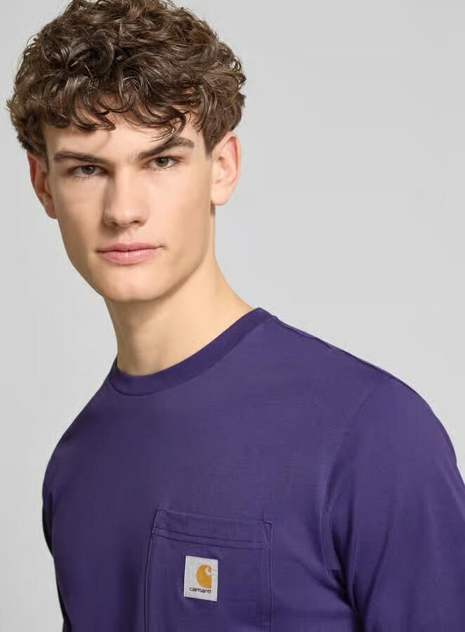 Carhartt Work In Progress Regular Fit T-shirt met logo-patch - Foto 2