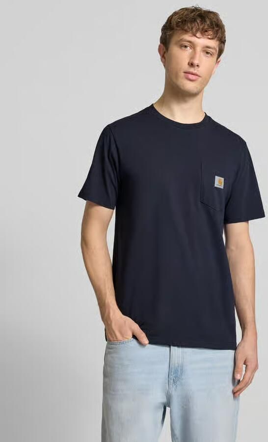 Carhartt Work In Progress Regular Fit T-shirt met logo-patch - Foto 4