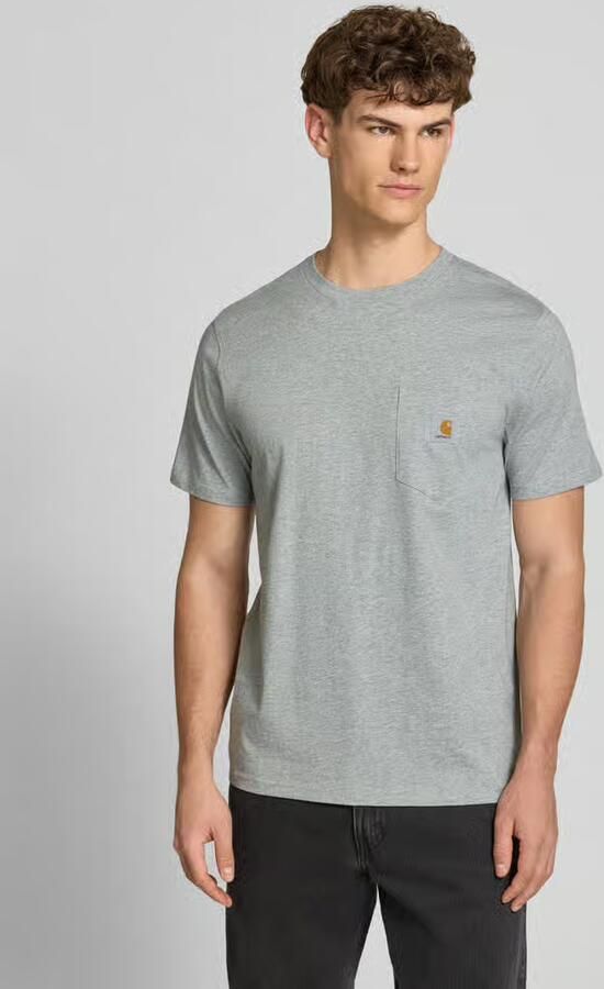 Carhartt Work In Progress Regular Fit T-shirt met logo-patch - Foto 4