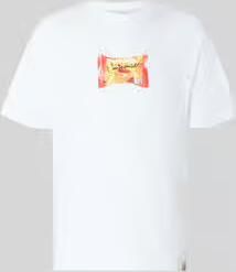 Carhartt Work In Progress Regular fit t-shirt met motiefprint model 'Road Side Snack'