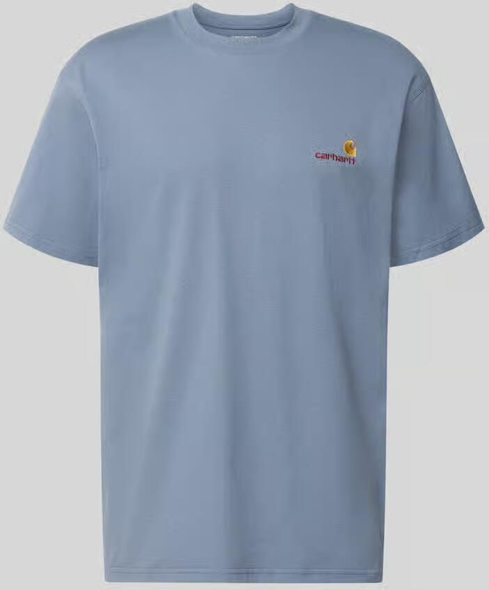 Carhartt Work In Progress Regular fit t-shirt van pure katoen model 'American Script'