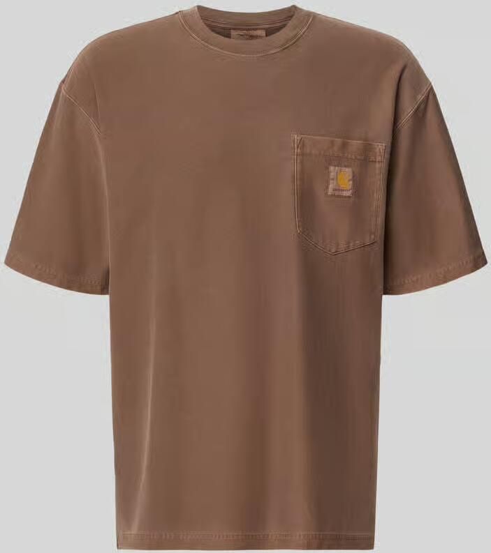 Carhartt Work In Progress Regular fit t-shirt van pure katoen model 'Loose Pocket'