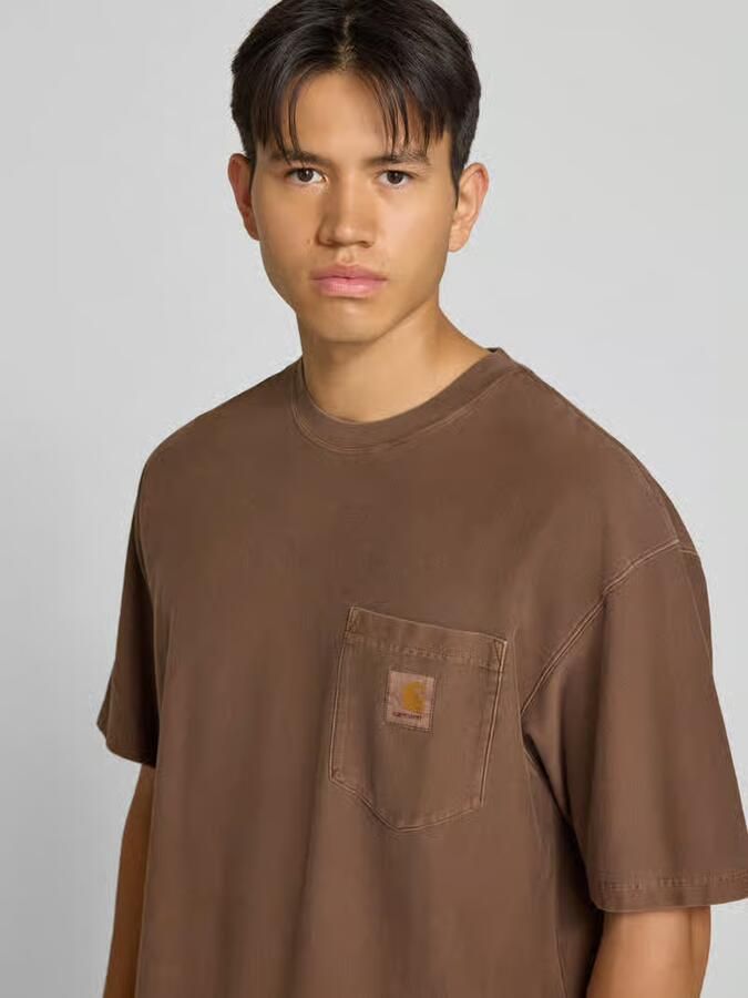 Carhartt Work In Progress Regular fit t-shirt van pure katoen model 'Loose Pocket' - Foto 2