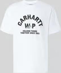 Carhartt Work In Progress Regular fit t-shirt van puur katoen model 'Column'