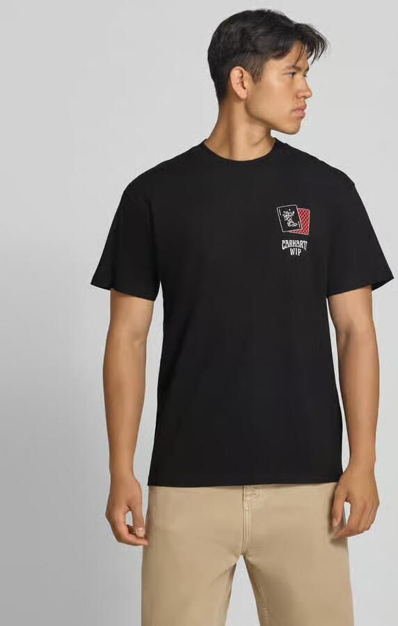 Carhartt Work In Progress Regular fit t-shirt van puur katoen model 'Playing Cards' - Foto 3