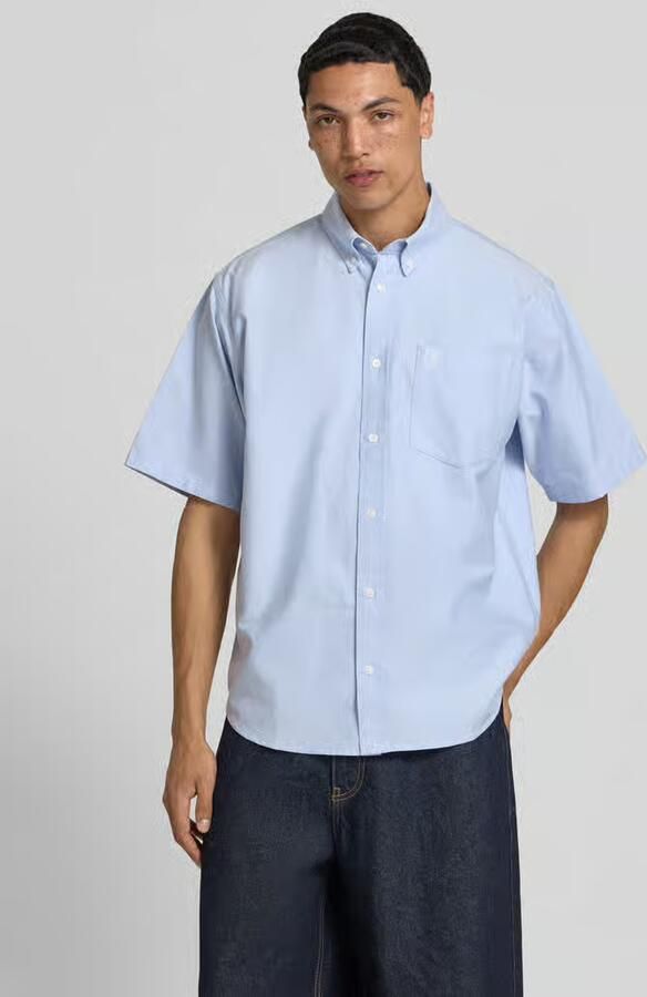 Carhartt Work In Progress regular fit vrijetijdsoverhemd met button-downkraag model 'Braxton' - Foto 7