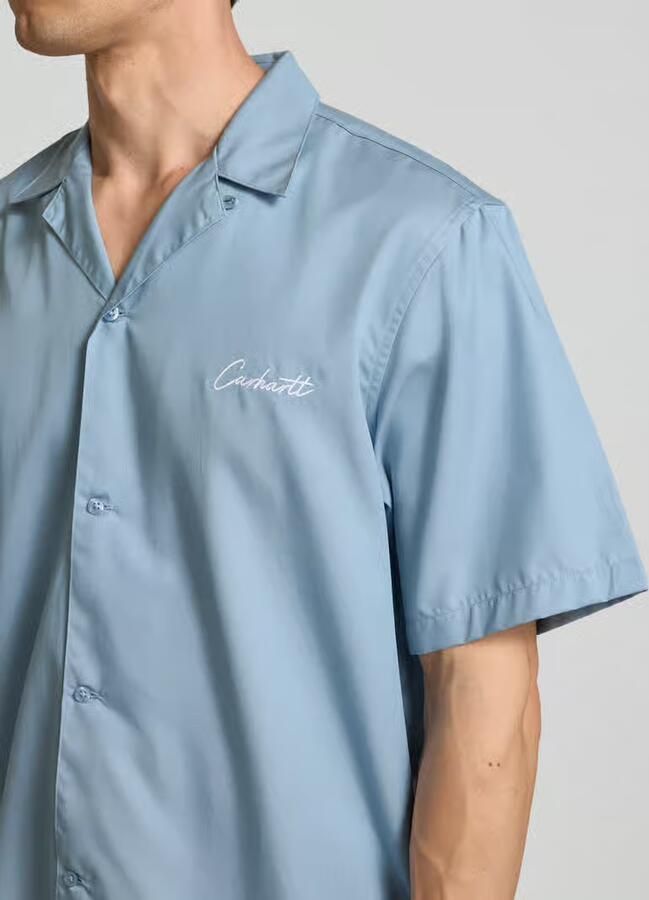 Carhartt Work In Progress Regular fit vrijetijdsoverhemd met labelstitching