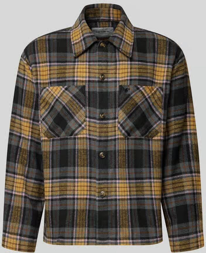 Carhartt Work In Progress Regular fit vrijetijdsoverhemd met wol en kentkraag