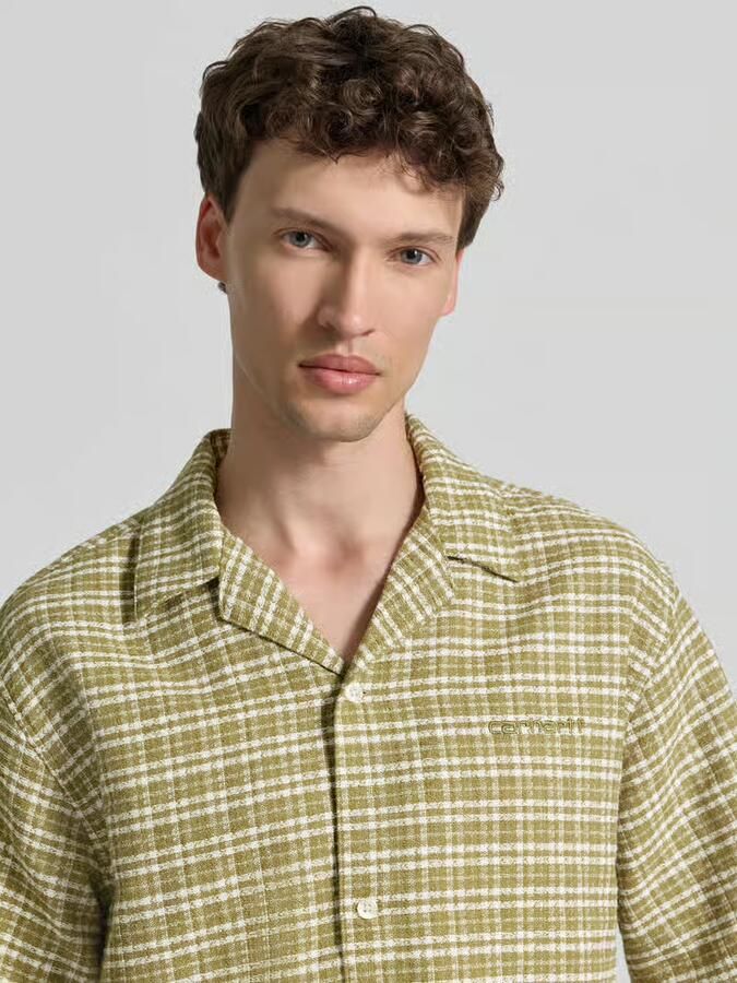 Carhartt Work In Progress regular fit vrijetijdsoverhemd van puur katoen