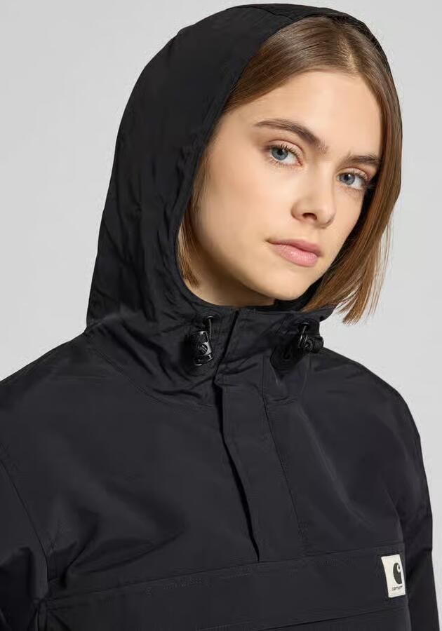 Carhartt Work In Progress Regular fit windbreaker met logopatch model 'Nimbus'