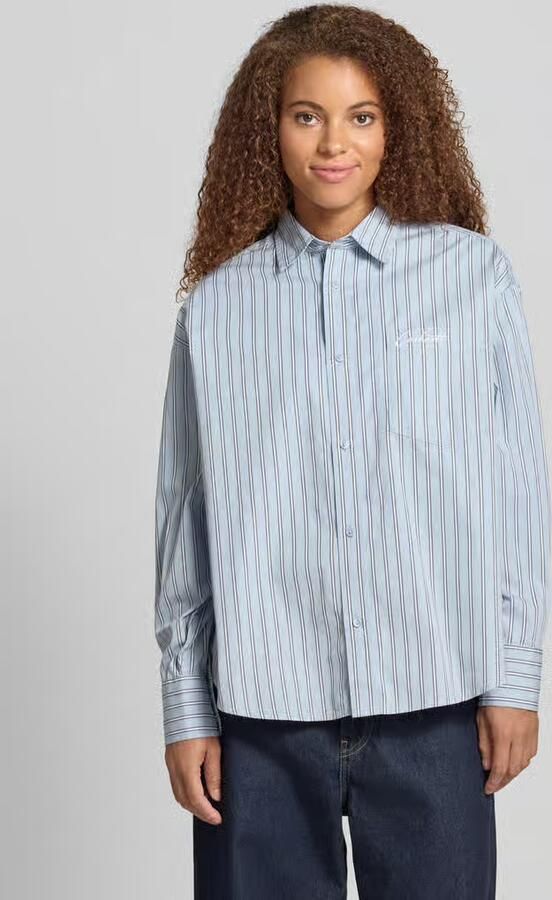 Carhartt Work In Progress Relaxed fit blouse met borstzak model 'Grimsby' - Foto 2
